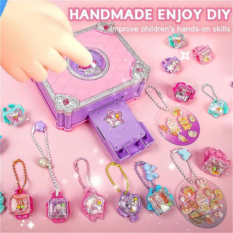 Jewelry Making Machines - Zestaw do tworzenia naklejek 3D DIY,