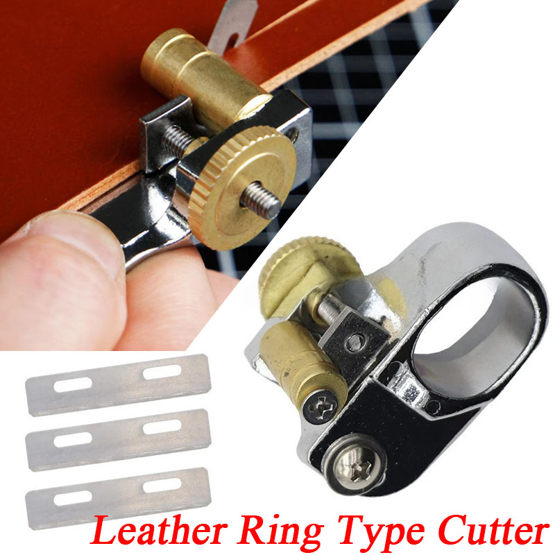 Jewelry Making Ring Tool - 1szt Obcinacz do pierścieni skórzanych Regulowany