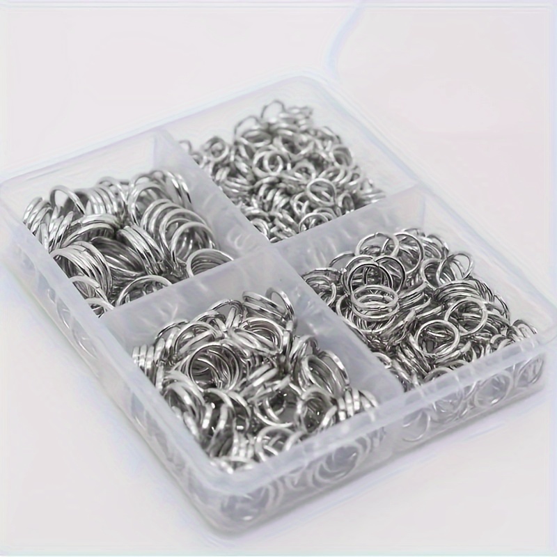 Jump Ring Assorted - Zestaw 500 szt. mieszanych otwartych kółek