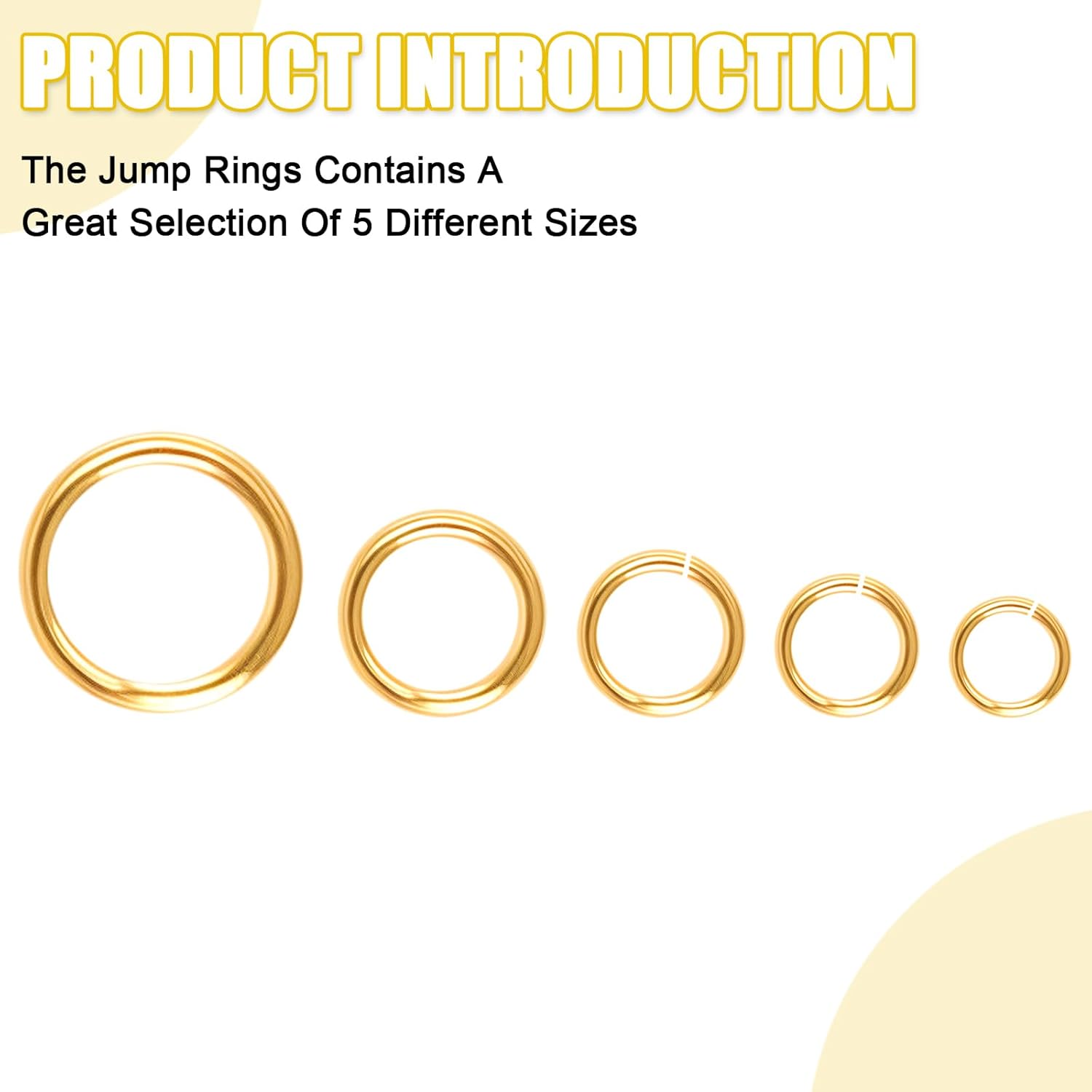 Zestaw złotych kółek Phinus 12 – Jump Ring Assorted recenzja i cena