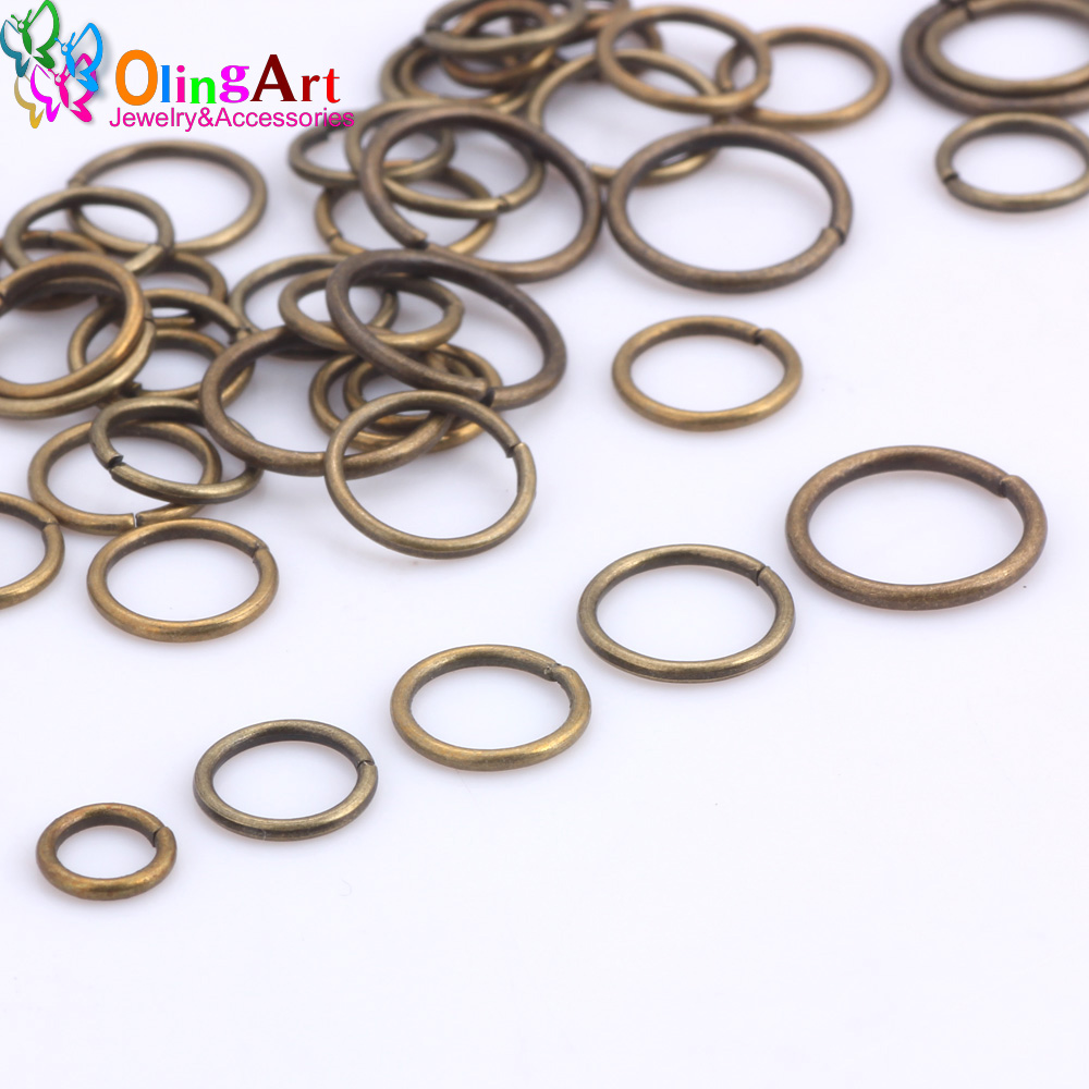 OlingArt Obrądzane brązem kółk – Jump Ring Assorted recenzja i cena