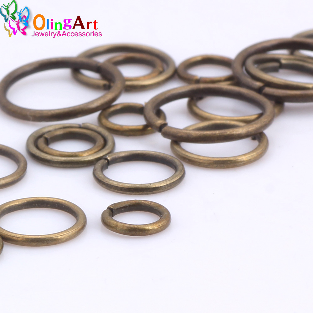 OlingArt Obrądzane brązem kółk – Jump Ring Assorted recenzja i cena