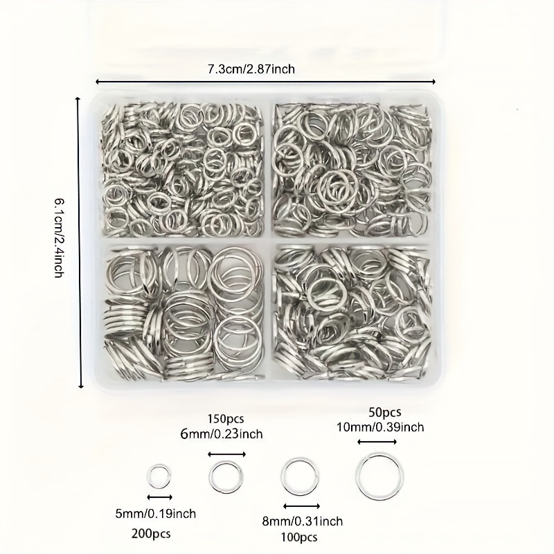 Zestaw 500 szt. mieszanych otw – Jump Ring Assorted recenzja i cena