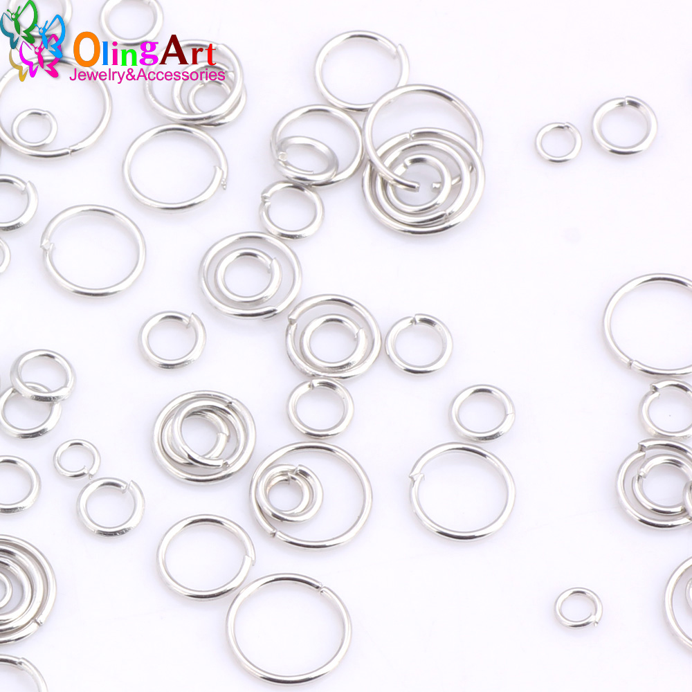 OlingArt Pierścienie Otwierane – Jump Ring Assorted recenzja i cena